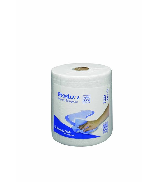 WYPALL* L30 Poetsdoeken - combirol - Wit