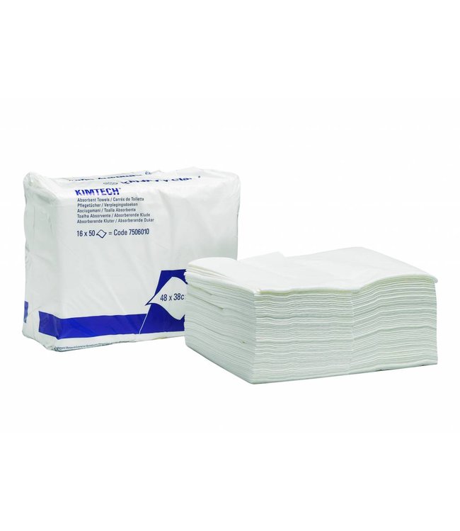 KIMTECH* Absorberende handdoeken - Z gevouwen - Wit