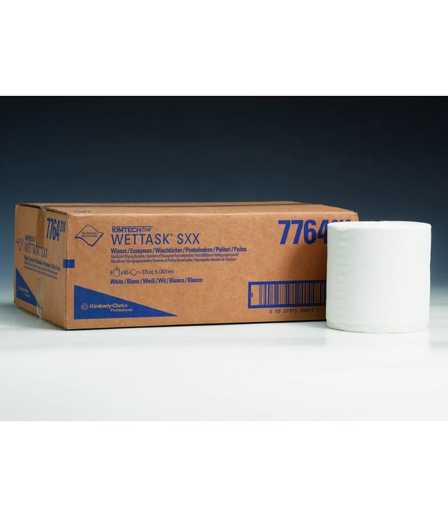 KIMTECH* WETTASK SXX Poetsdoeken - Rol - Wit