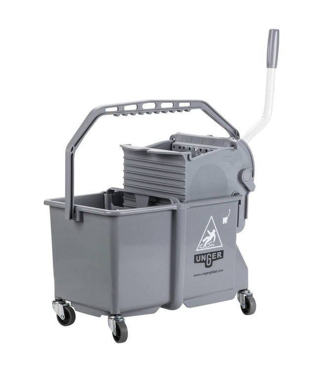 Unger SmartColor™ Combo 15l (Rolemmer + Pers), grijs