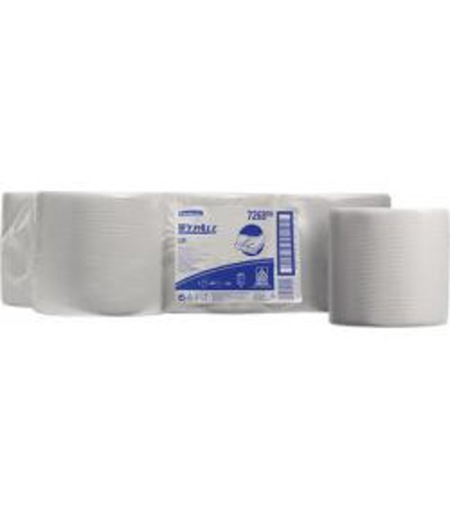 Kimberly Clark WYPALL* L20 Poetsdoeken - combirol - Wit