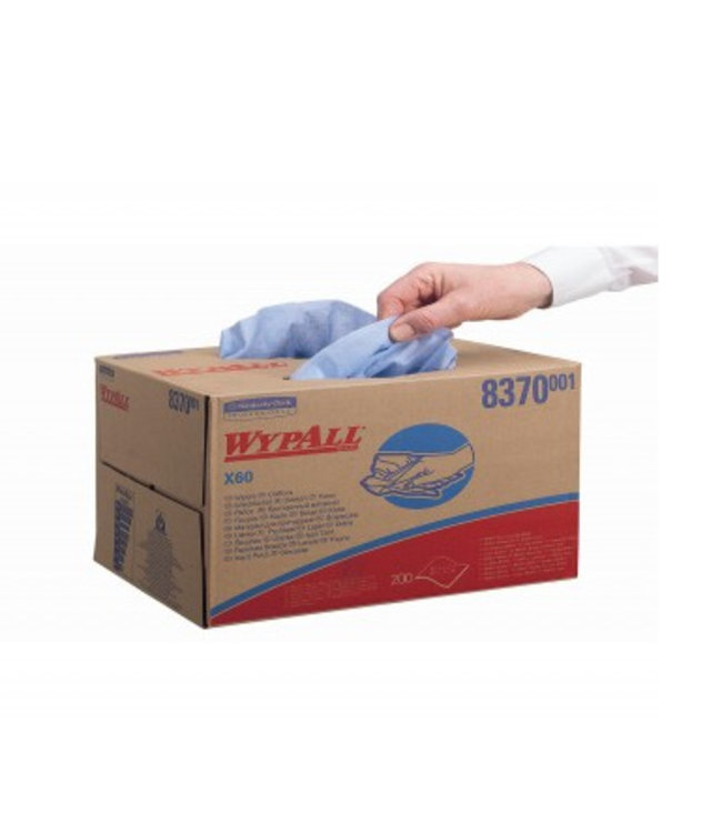 WYPALL* X60 Doeken - Draagdoos - Blauw