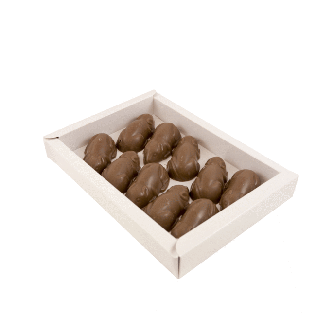 Chocolade muizen 10 st 250 gr ongevuld