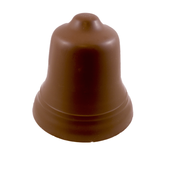 Chocolade XL kerstklok 35 cm