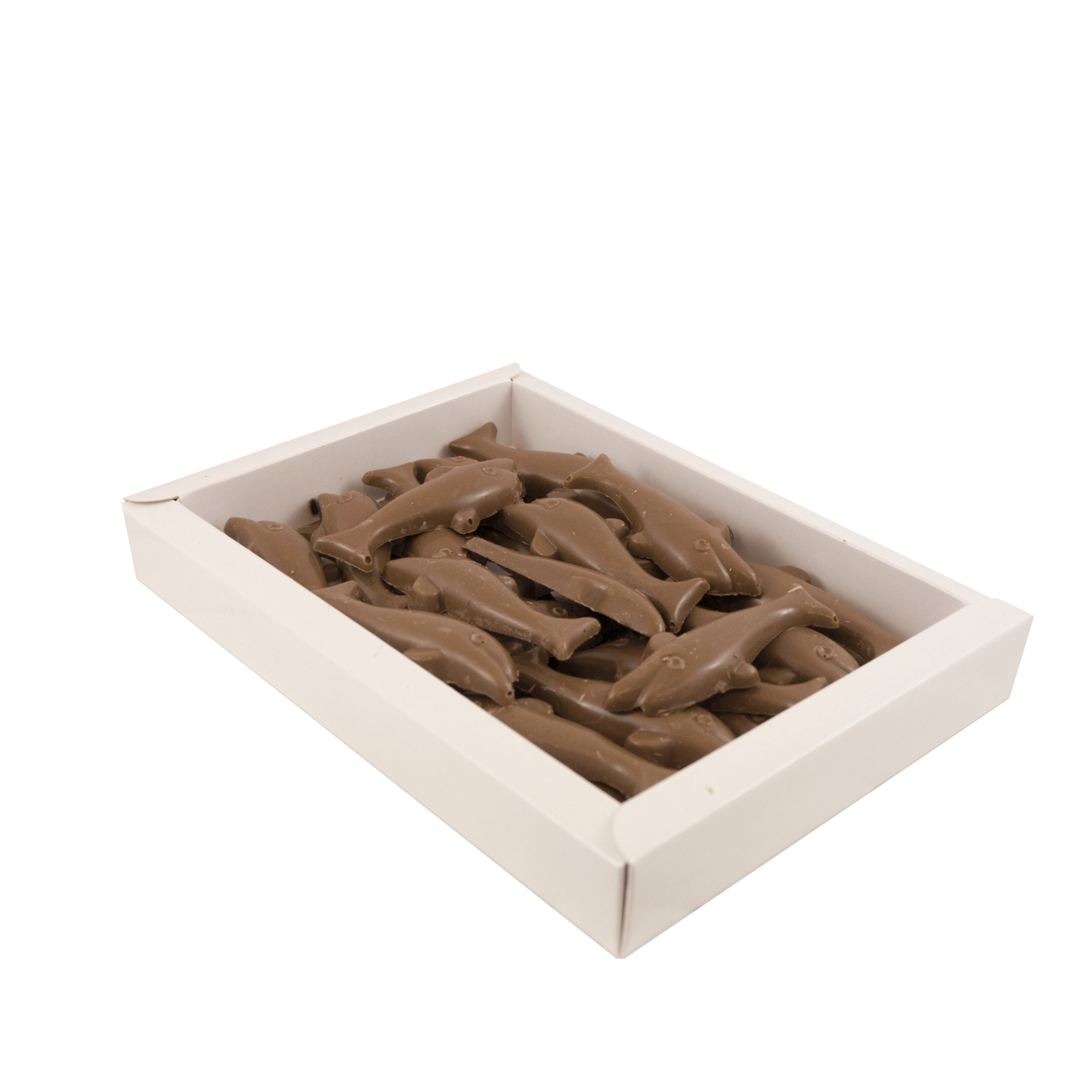 Chocolade dolfijntjes 24 st 225 gr