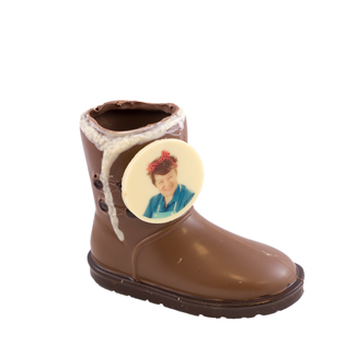 Chocolade dames UGG (schoen / laars) met foto of logo