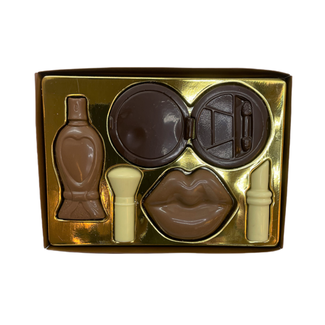 Chocolade beauty opmaak set