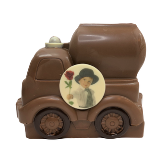 Chocolade tankwagen met foto of logo