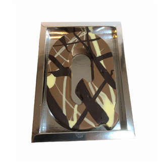 Chocolade letter art deco