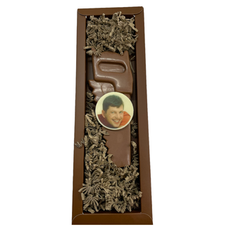 Chocolade handzaag met foto of logo