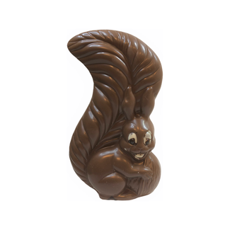 Chocolade eekhoorn 22 cm