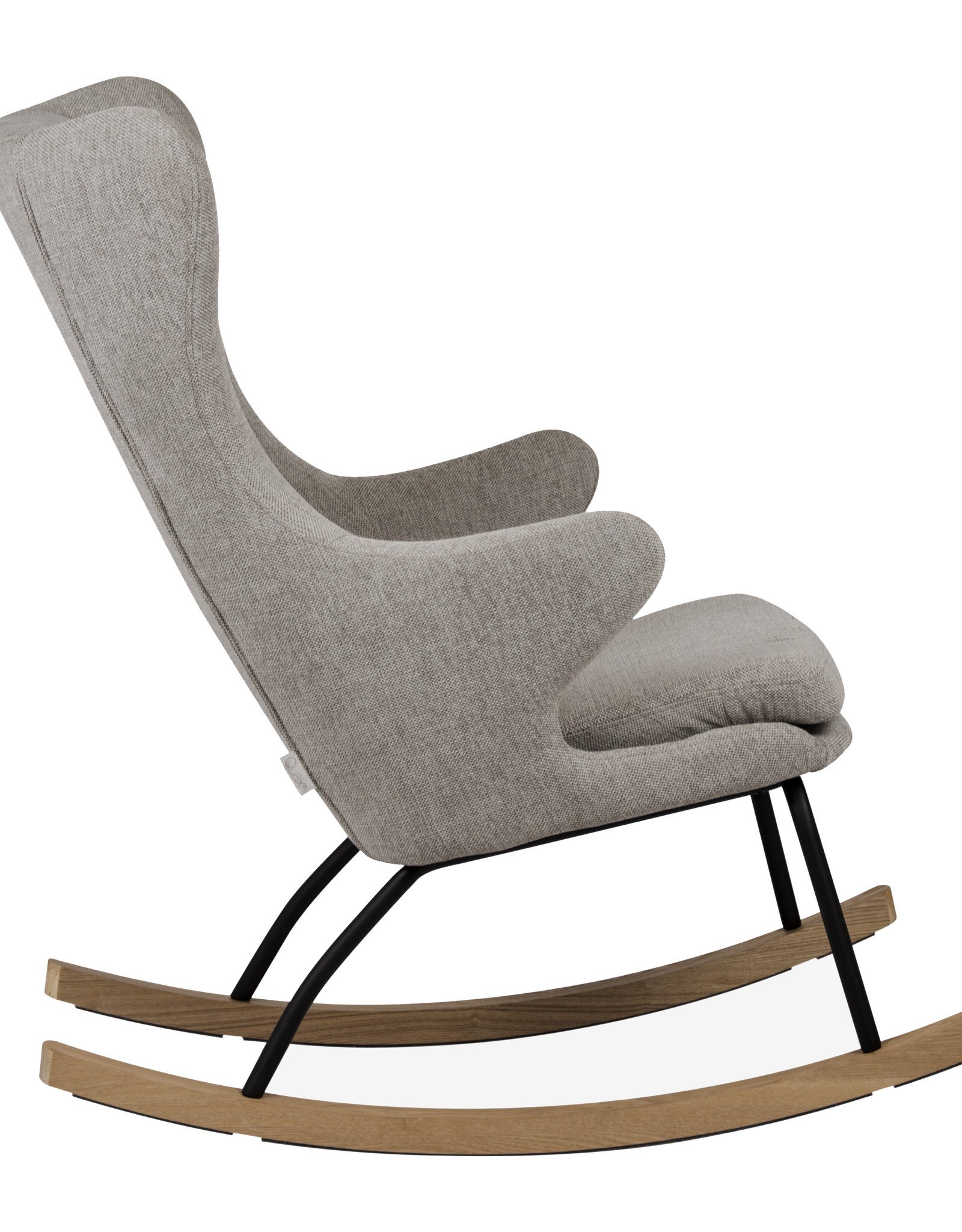 Quax Rocking Adult Chair De Luxe - Sand Grey
