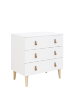 Bopita Dresser with 3 drawers Indy white/natural