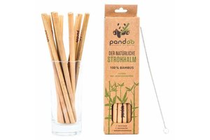 Pandoo Bambus-Strohhalme