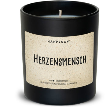 Happysoy Herzensmensch Kerze