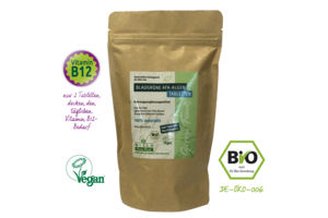 AFA Algen Tabletten Bio, Wilco Green Foods, Nachfüllpack, 600 Stück