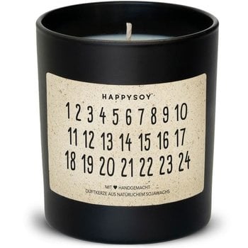 Happysoy Adventskalender Kerze