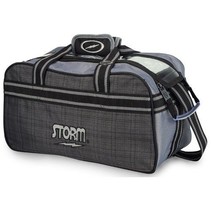 2 Ball Tote Plaid/Grey/Black