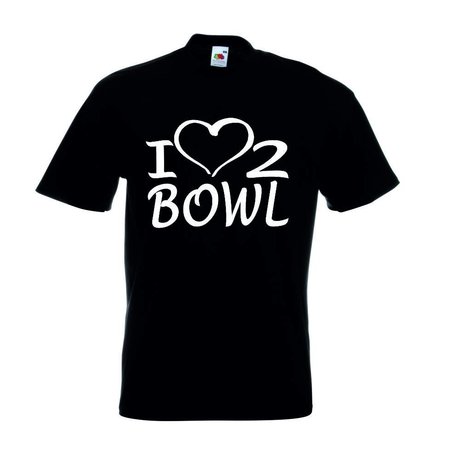 T-Shirt I Love 2 Bowl