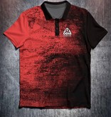 Odin Sportswear Black Red Grunge