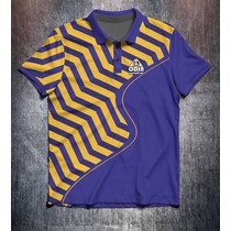 Purple Yellow Zigzag