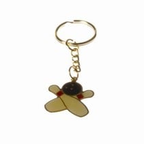 Cross Pin/Ball Key Ring