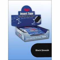 Black Smooth Insert Tape