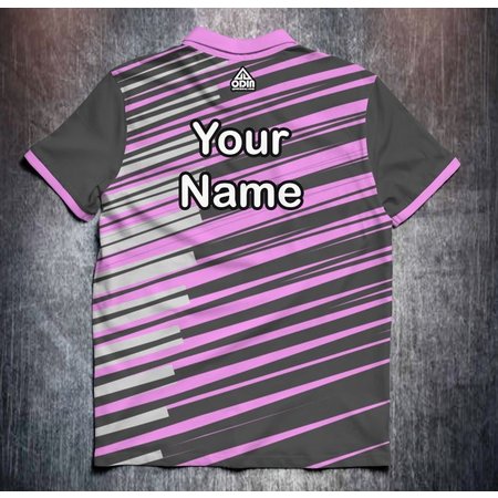 Odin Sportswear Stripes Black/Grey/Pink