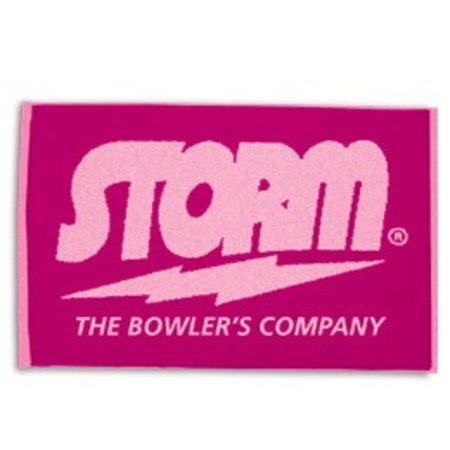 Storm Pink Woven Towel