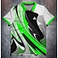 Odin Sportswear Abstract bright paint Green