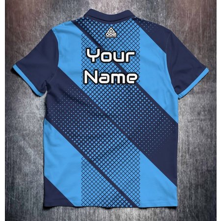 Odin Sportswear Retro Pattern Blue