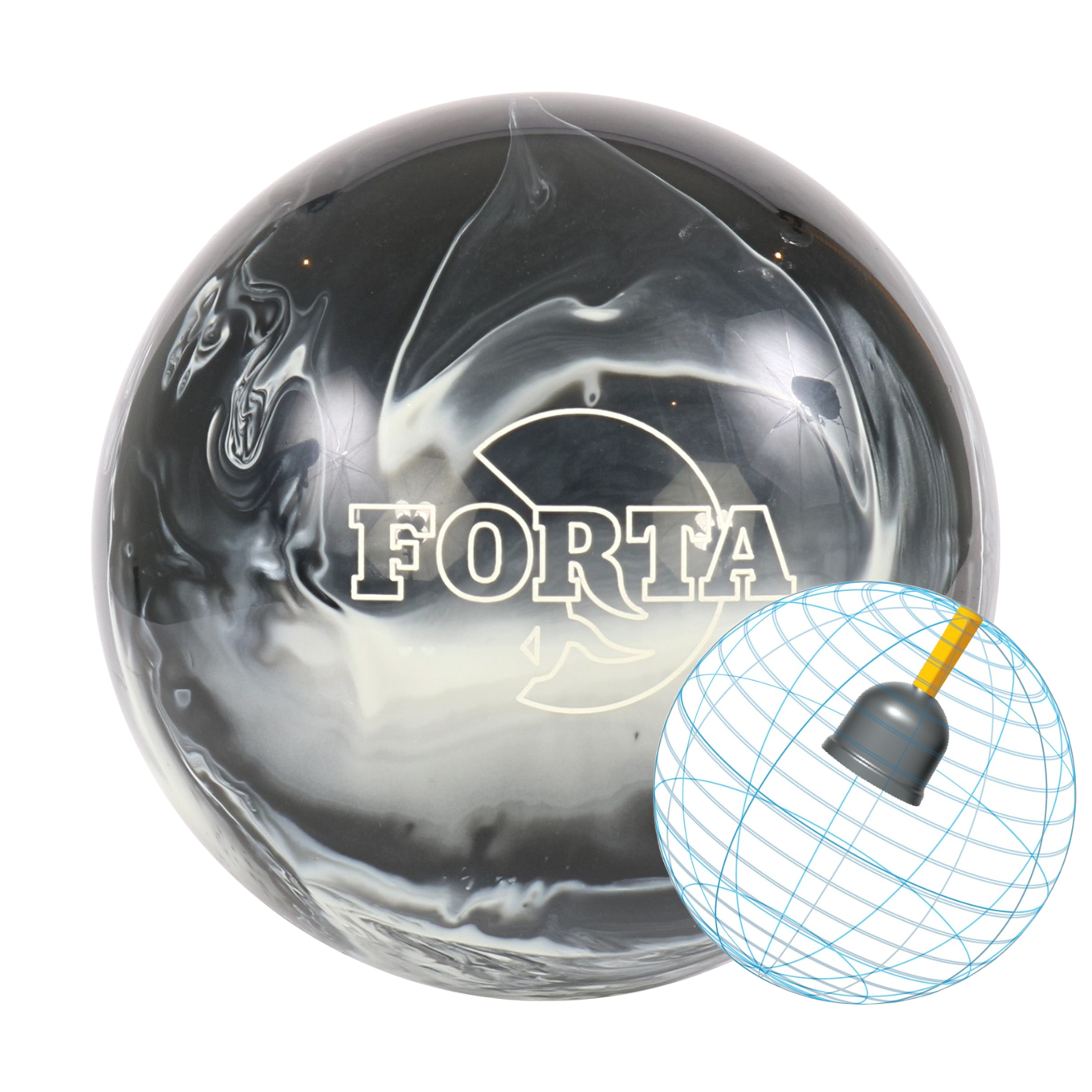 Pro Bowl Forta Black/White