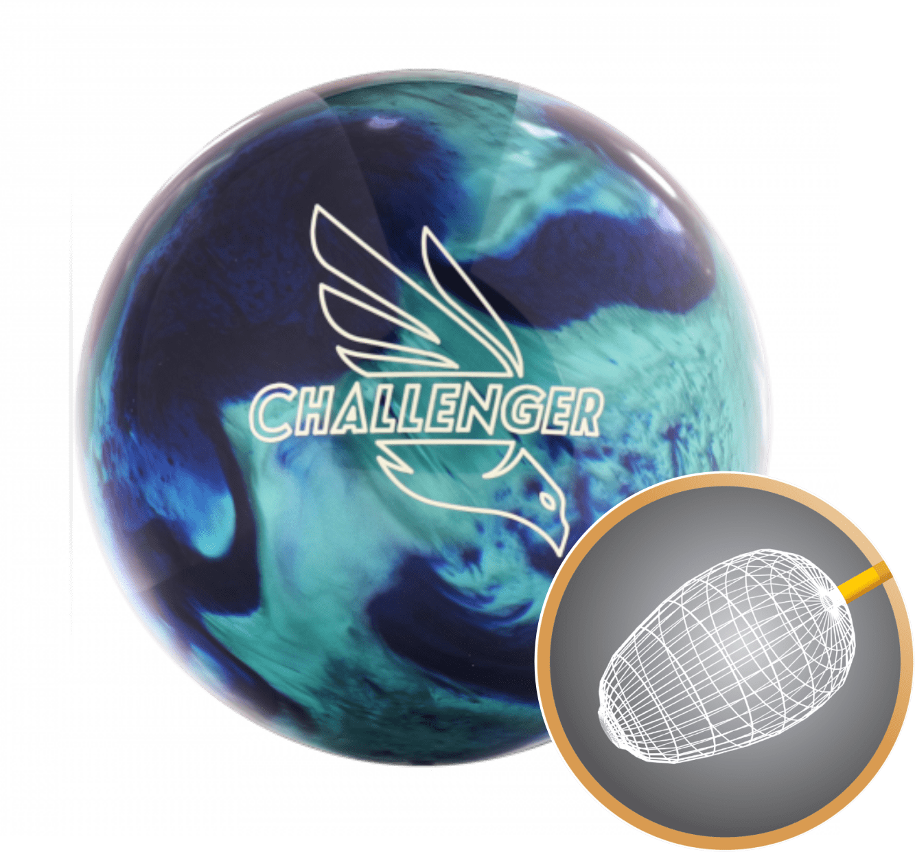 Pro Bowl Challenger Dark Blue/Light Blue