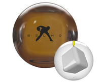 Clear Gold Belmo Bowling Ball "collectors item"