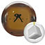 Storm Clear Gold Belmo Spare Ball "collectors item"