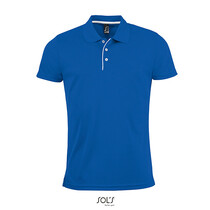 Sports Polo Shirt Königsblau