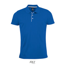 Sports Polo Shirt Königsblau