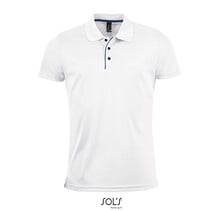 Sports Polo Shirt Wit