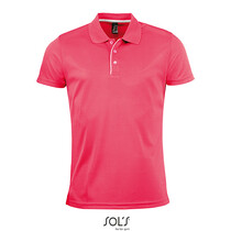 Sports Polo Shirt Pink