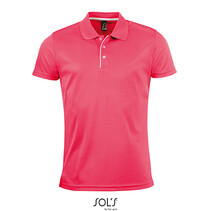 Sports Polo Shirt Rosa