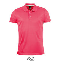 Sports Polo Shirt Roze