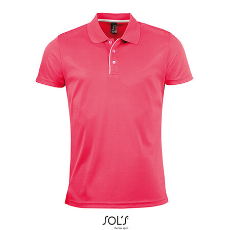 Sol's Sports Polo Shirt Pink