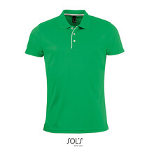Sports Polo Shirt Green