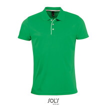 Sports Polo Shirt Grün