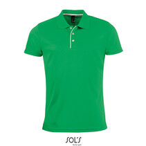 Sports Polo Shirt Grün