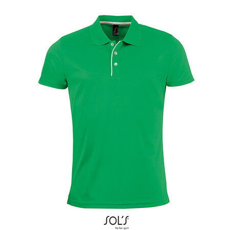 Sol's Sports Polo Shirt Grün