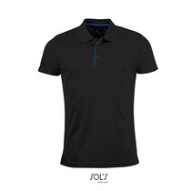 Sports Polo Shirt Black