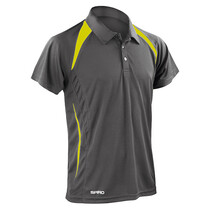 Team Spirit Polo Grau/Lime