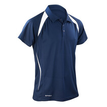 Team Spirit Polo Navy/White