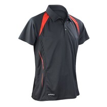 Team Spirit Polo Black/Red